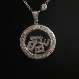 Bon Bijoux Locket on Sterling and CZ by the yard